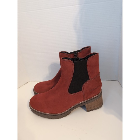 NWOT Overland Women's Waterproof Leather Boots Size 8.5/40 Ret $249 - Picture 5 of 13